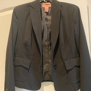 Bandolino women's black short blazer